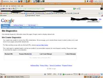 Adsense Site Dagnostics